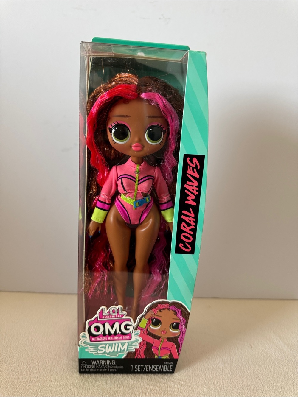 LOL Surprise OMG Coral Waves Swim Fashion Doll